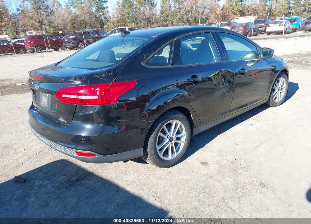 2016 FORD FOCUS SE VIN: 1FADP3F22GL332169