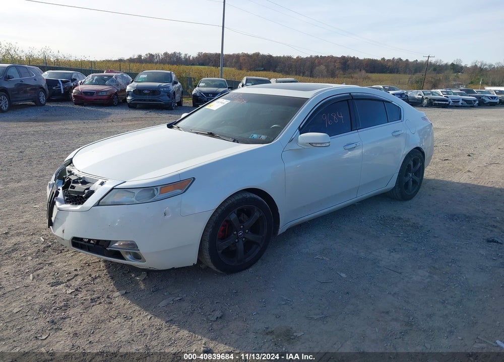2011 ACURA TL 3.7 VIN: 19UUA9F58BA001658