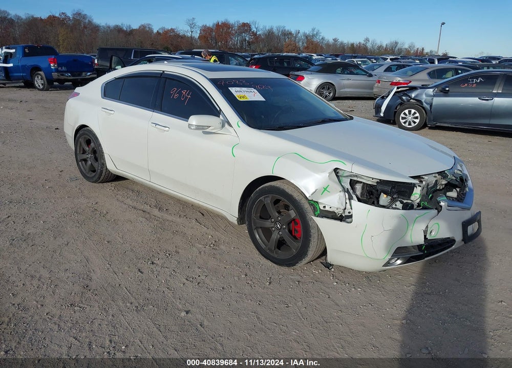 2011 ACURA TL 3.7 VIN: 19UUA9F58BA001658