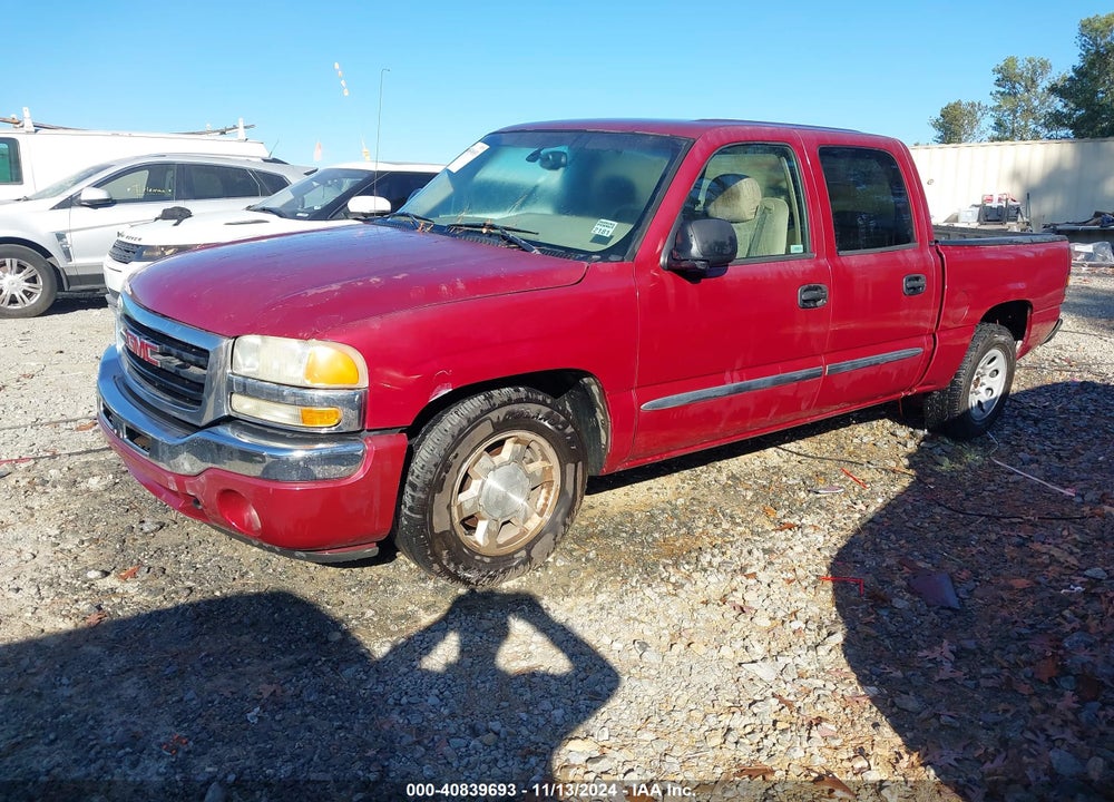 2006 GMC SIERRA 1500 SLE1 VIN: 2GTEC13T261250524