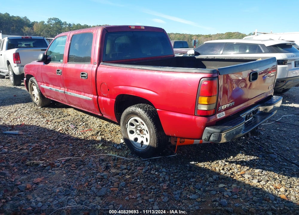 2006 GMC SIERRA 1500 SLE1 VIN: 2GTEC13T261250524