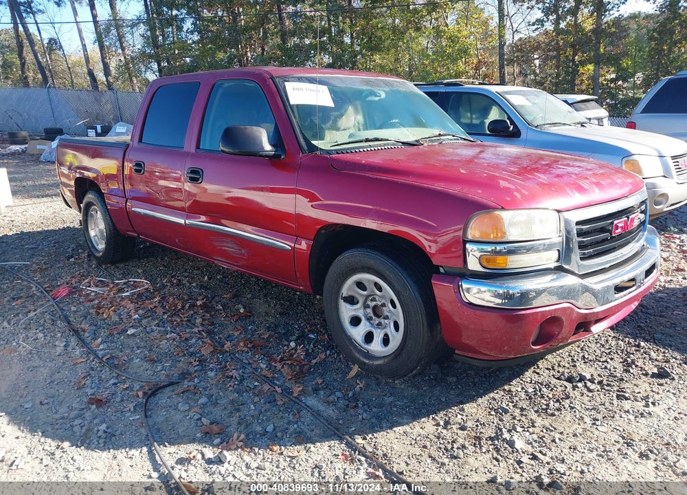 2006 GMC SIERRA 1500 SLE1 VIN: 2GTEC13T261250524