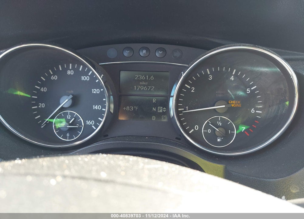 2007 MERCEDES-BENZ R 350 4MATIC VIN: 4JGCB65E67A041425