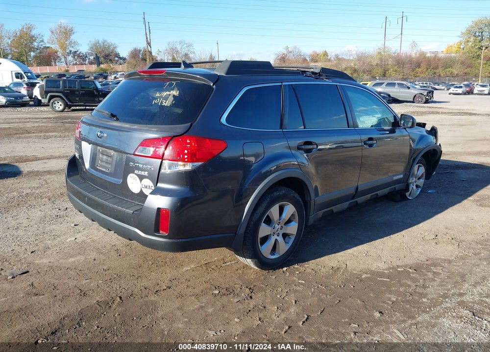 2012 SUBARU OUTBACK 2.5I LIMITED VIN: 4S4BRBKC2C3208218