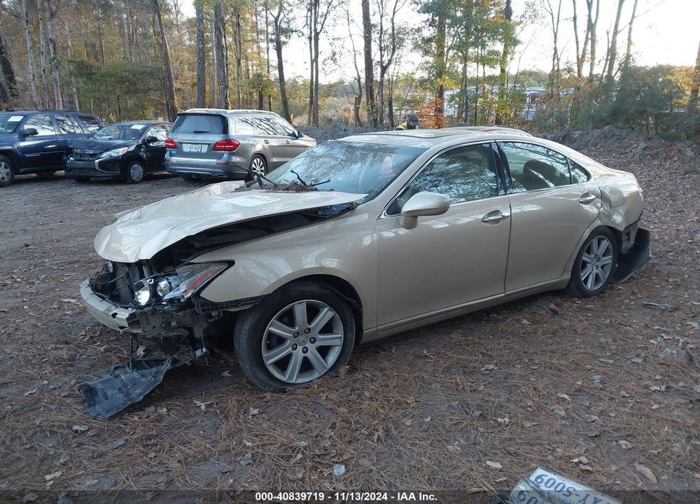 2008 LEXUS ES 350 VIN: JTHBJ46G482160771