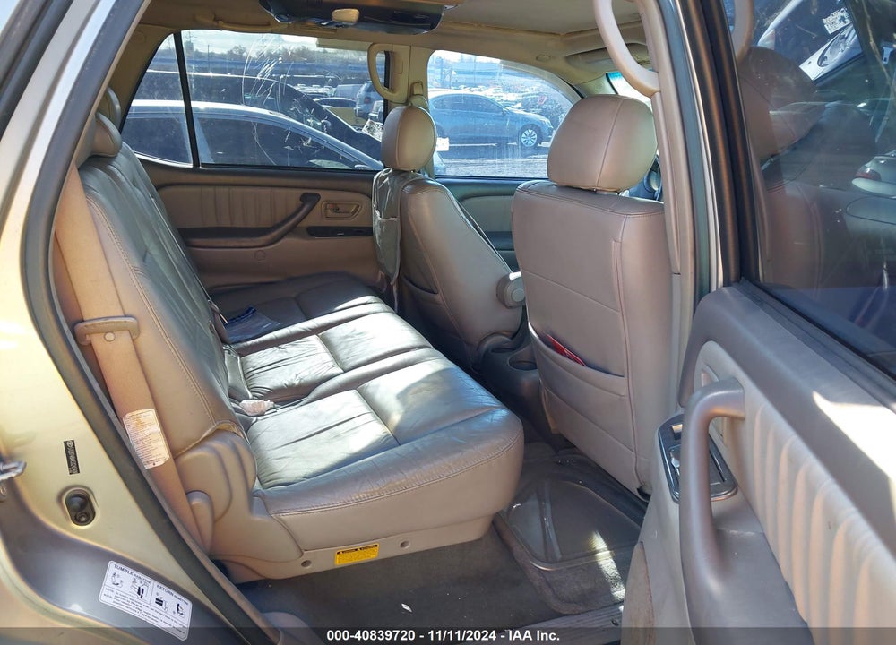 2005 TOYOTA SEQUOIA LIMITED V8 VIN: 5TDBT48A45S245408