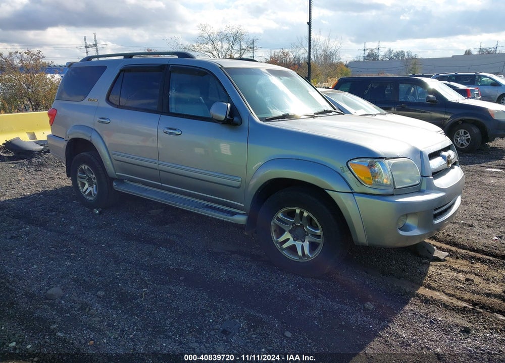 2005 TOYOTA SEQUOIA LIMITED V8 VIN: 5TDBT48A45S245408