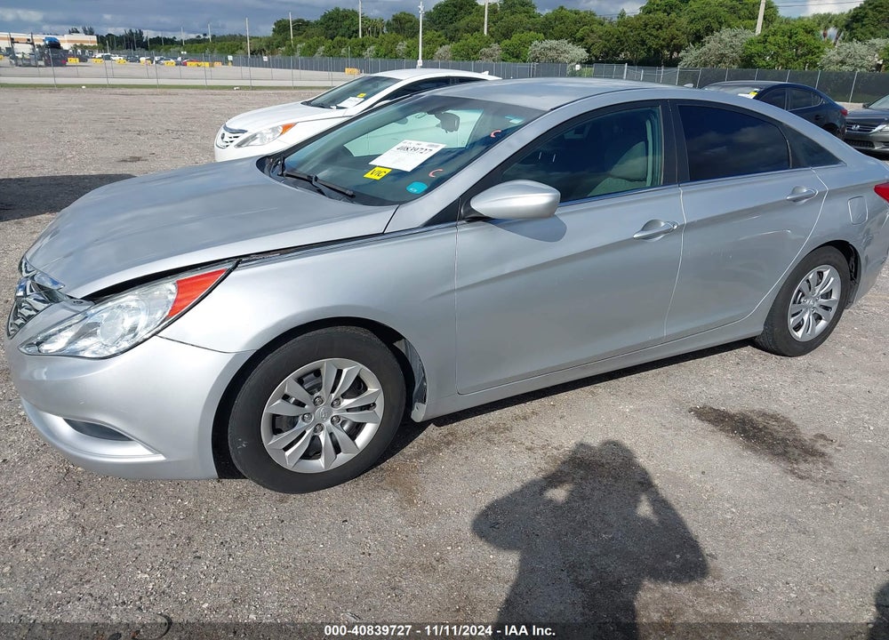 2012 HYUNDAI SONATA GLS VIN: 5NPEB4AC3CH471776