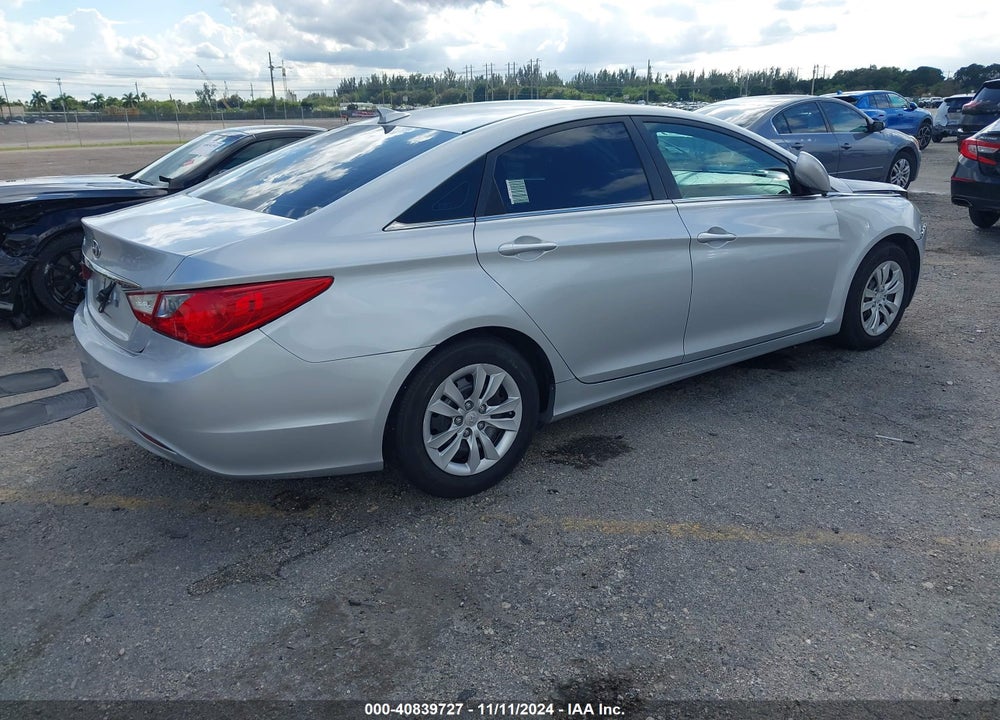 2012 HYUNDAI SONATA GLS VIN: 5NPEB4AC3CH471776