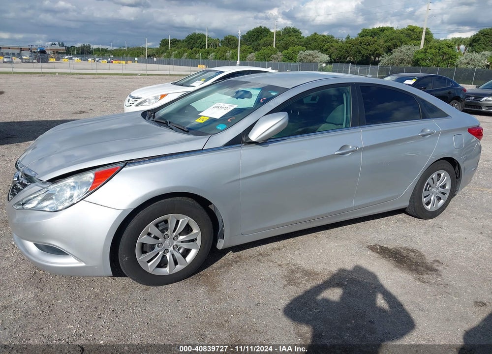 2012 HYUNDAI SONATA GLS VIN: 5NPEB4AC3CH471776