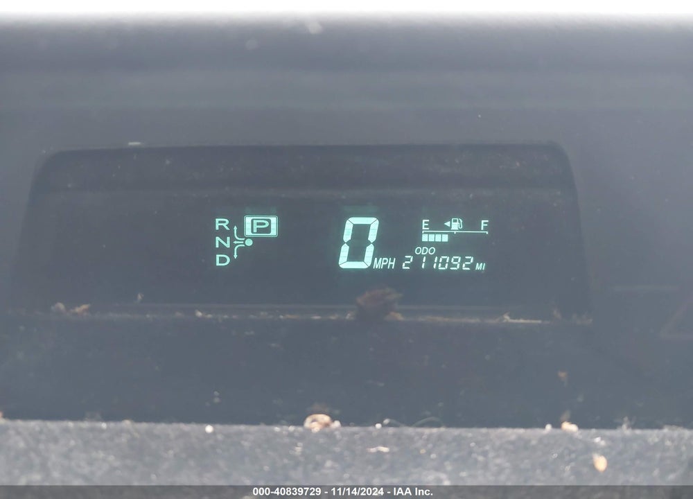 2008 TOYOTA PRIUS VIN: JTDKB20U787793852