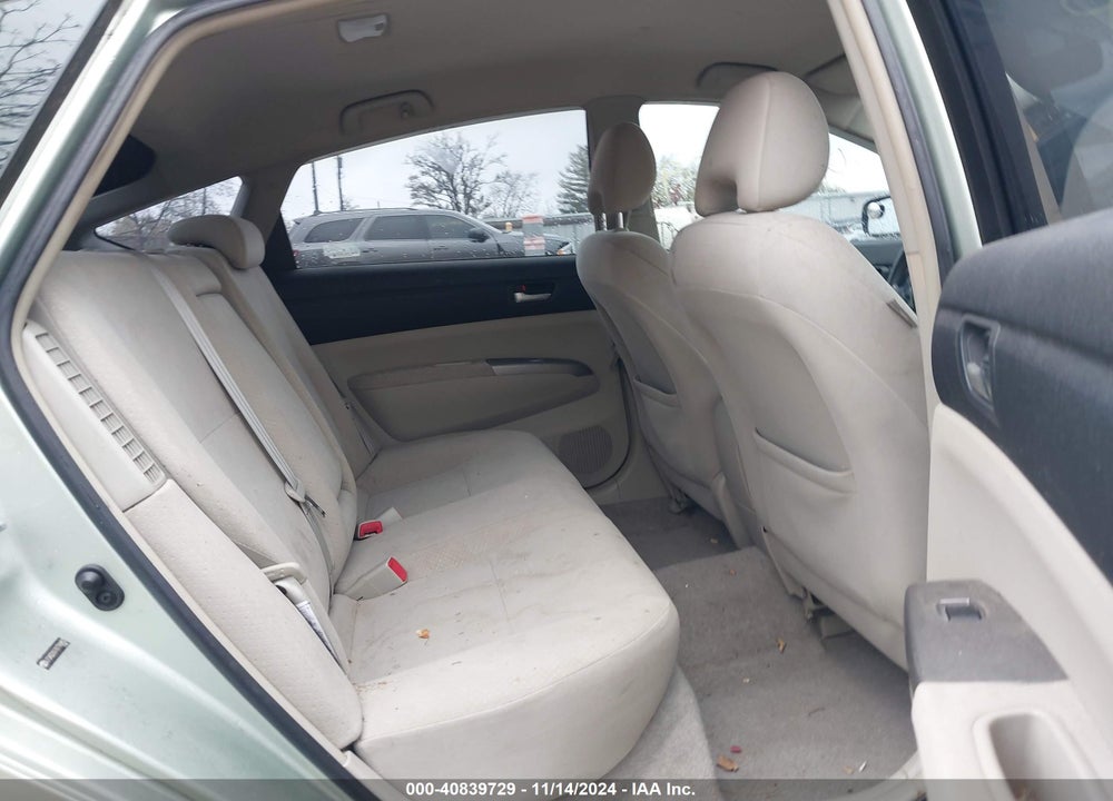 2008 TOYOTA PRIUS VIN: JTDKB20U787793852