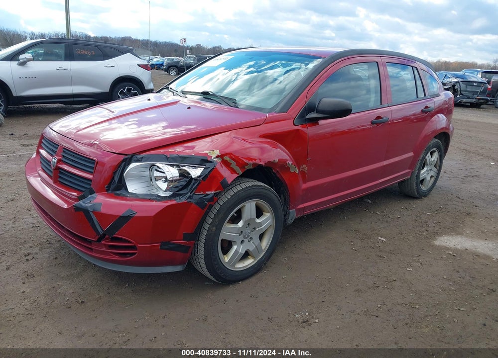 2008 DODGE CALIBER SE VIN: 1B3HB28B08D775094