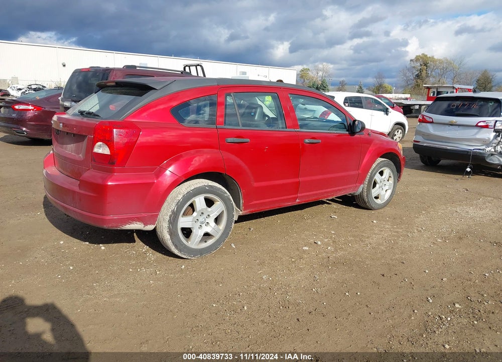 2008 DODGE CALIBER SE VIN: 1B3HB28B08D775094