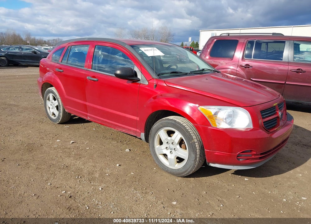 2008 DODGE CALIBER SE VIN: 1B3HB28B08D775094
