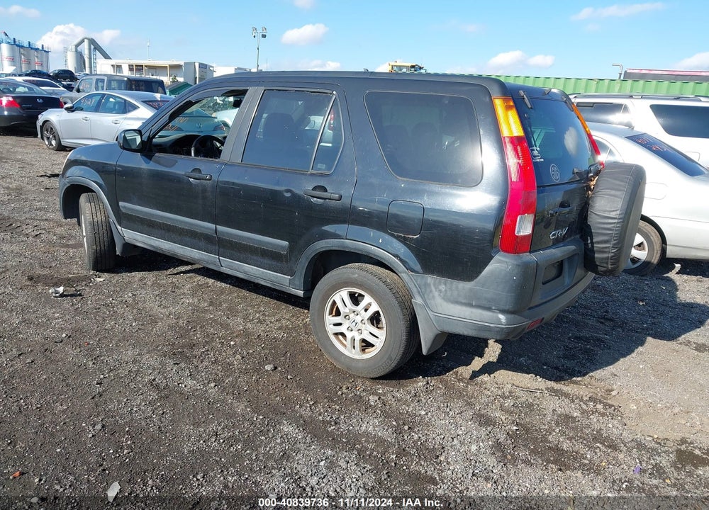 2004 HONDA CR-V EX VIN: SHSRD788X4U210698