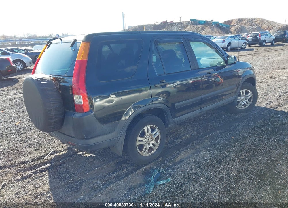 2004 HONDA CR-V EX VIN: SHSRD788X4U210698