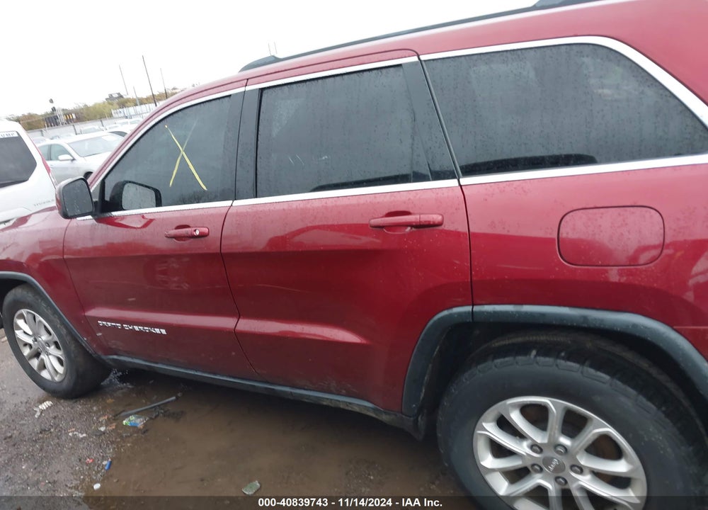 2014 JEEP GRAND CHEROKEE LAREDO VIN: 1C4RJFAG9EC119352