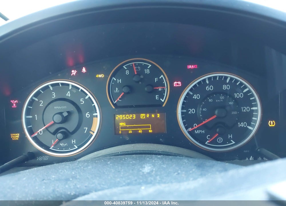 2010 NISSAN TITAN VIN: 1N6AA0EC5AN314720