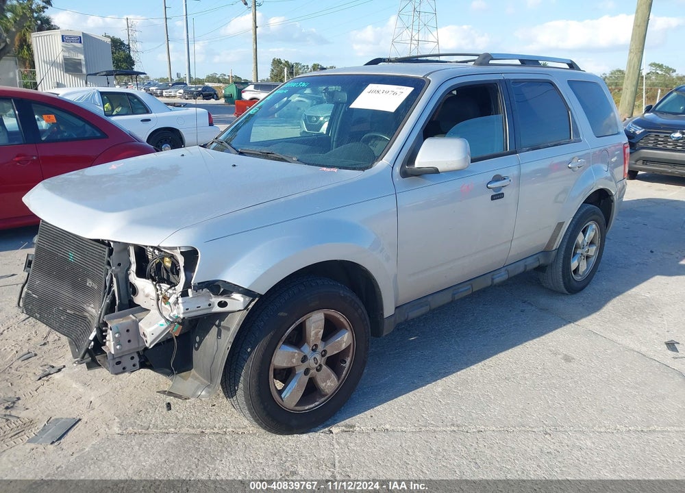 2012 FORD ESCAPE LIMITED VIN: 1FMCU0EG8CKB27090