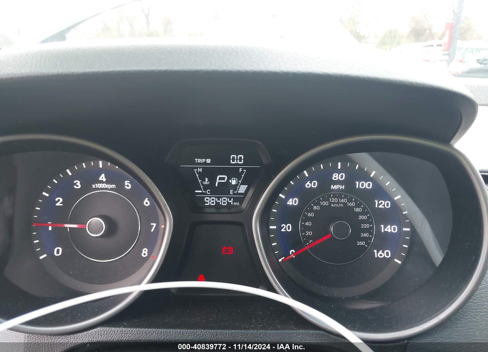 2014 HYUNDAI ELANTRA SE VIN: 5NPDH4AE5EH485659