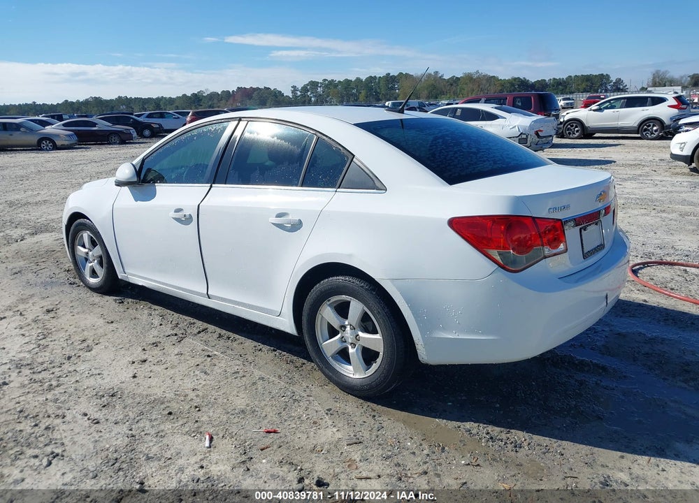 2012 CHEVROLET CRUZE 1LT VIN: 1G1PF5SC2C7251298