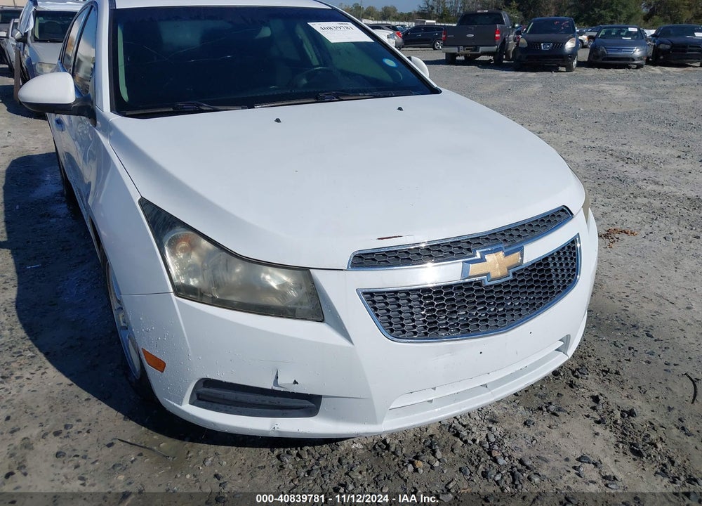 2012 CHEVROLET CRUZE 1LT VIN: 1G1PF5SC2C7251298