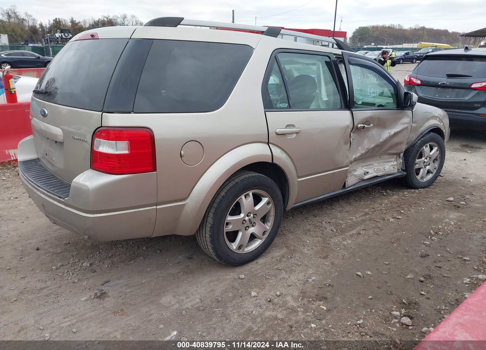 2005 FORD FREESTYLE LIMITED VIN: 1FMDK06155GA61544