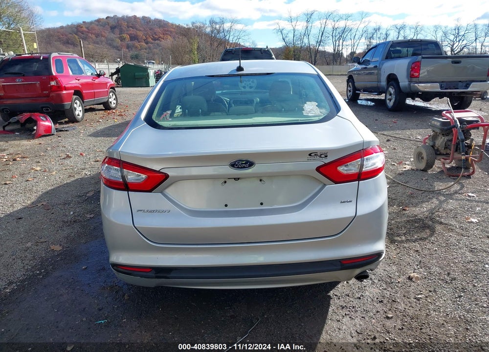 2016 FORD FUSION SE VIN: 1FA6P0H79G5101760