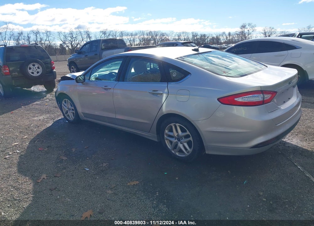 2016 FORD FUSION SE VIN: 1FA6P0H79G5101760