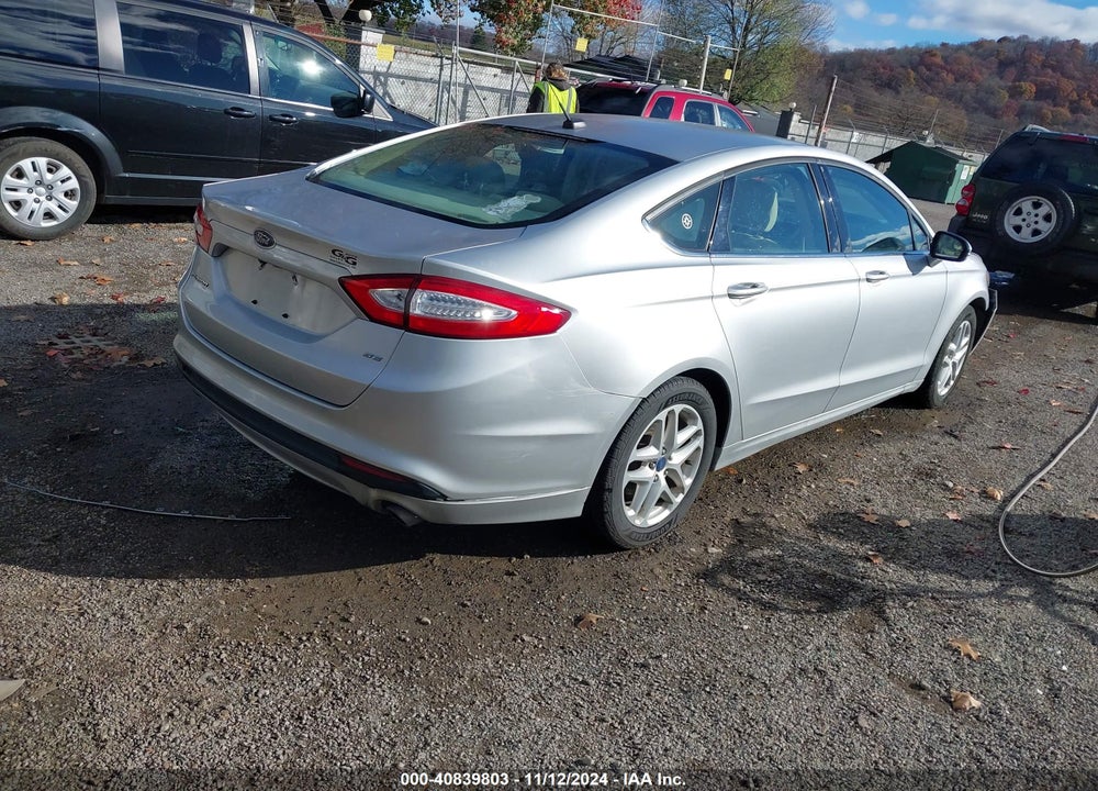 2016 FORD FUSION SE VIN: 1FA6P0H79G5101760