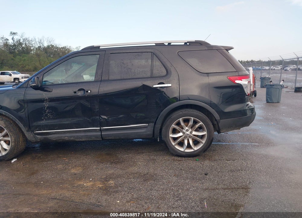 2013 FORD EXPLORER LIMITED VIN: 1FM5K7F8XDGA03132