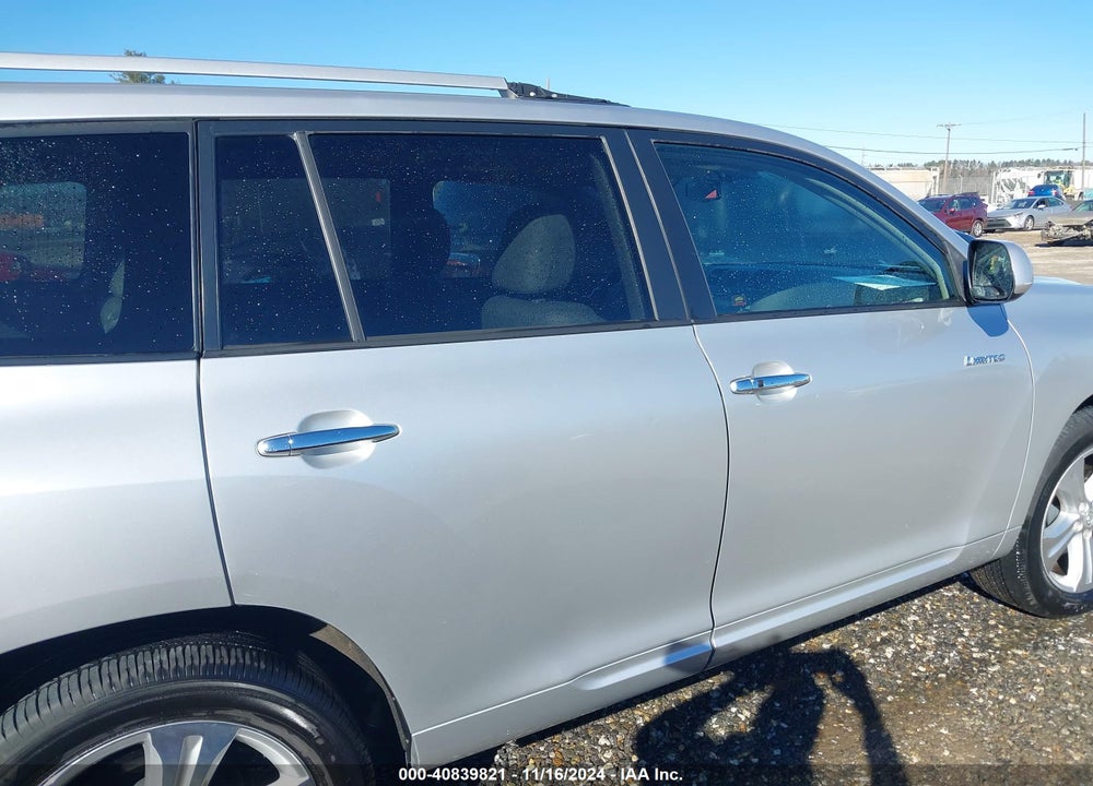 2008 TOYOTA HIGHLANDER LIMITED VIN: JTEES42A082106120