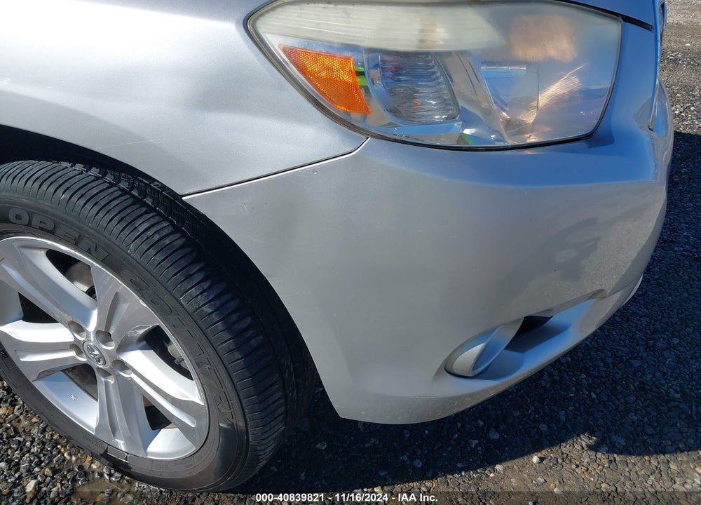 2008 TOYOTA HIGHLANDER LIMITED VIN: JTEES42A082106120