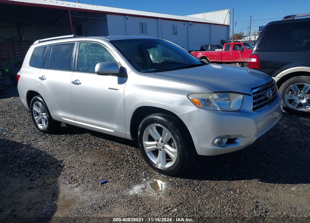 2008 TOYOTA HIGHLANDER LIMITED VIN: JTEES42A082106120