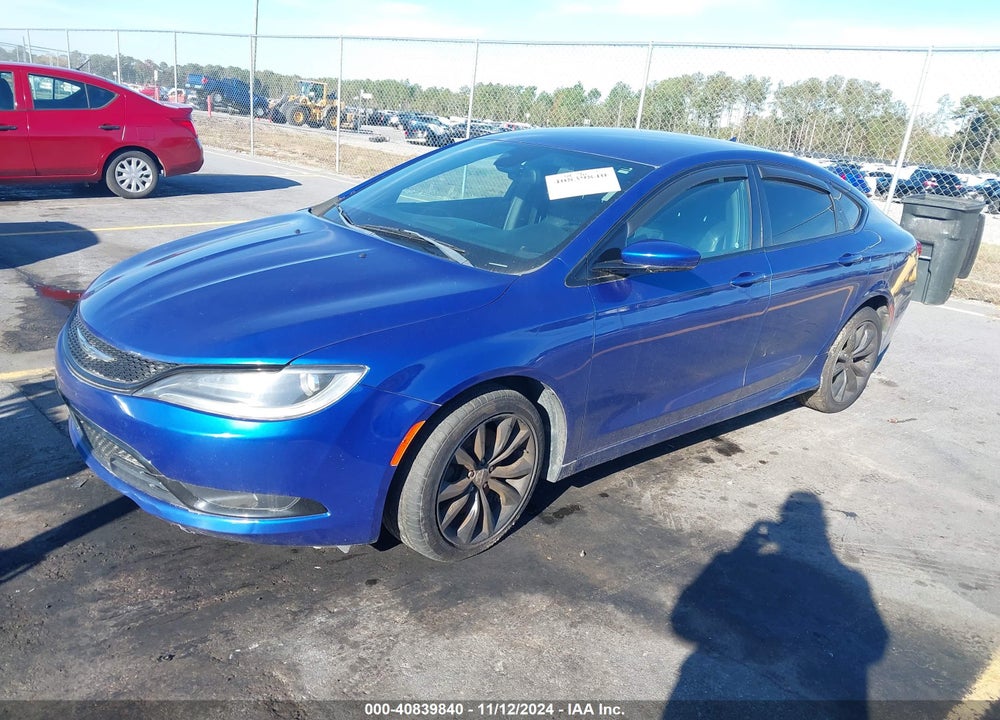 2015 CHRYSLER 200 S VIN: 1C3CCCDG9FN523272