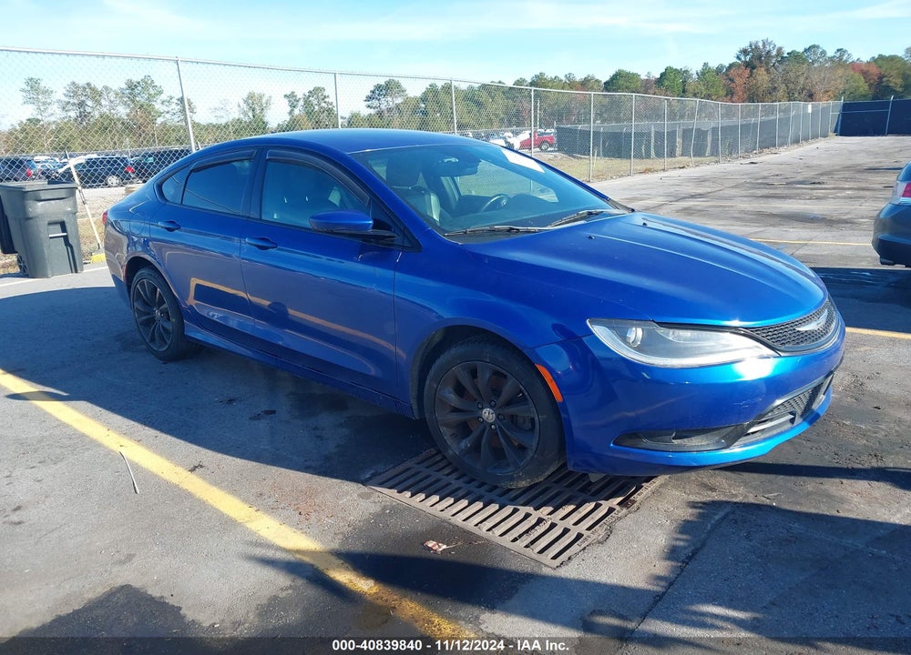 2015 CHRYSLER 200 S VIN: 1C3CCCDG9FN523272