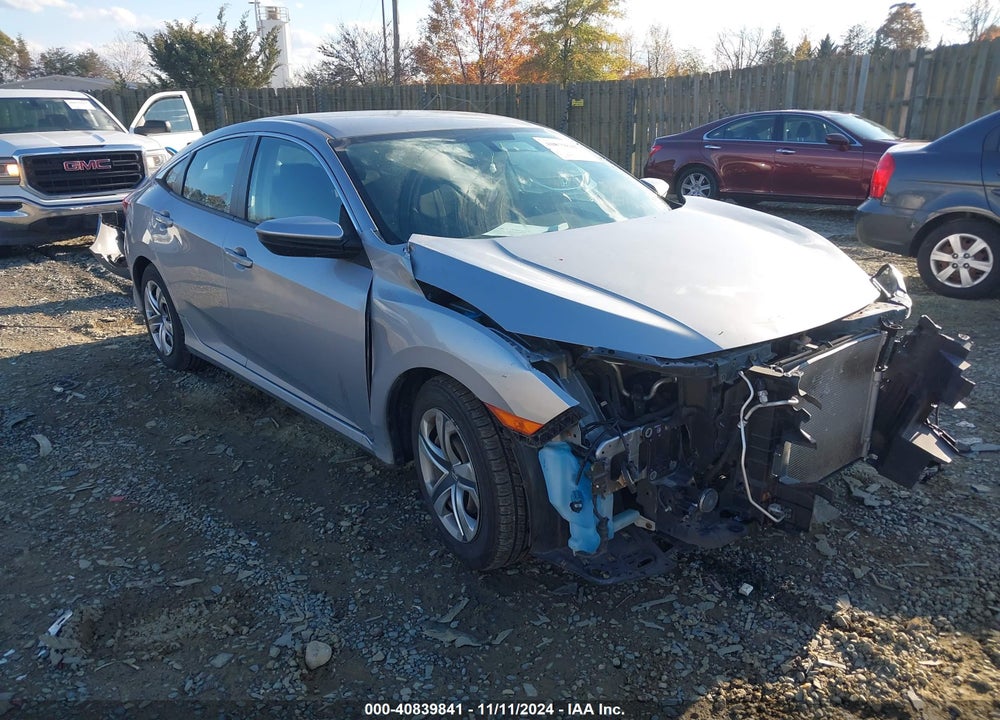 2016 HONDA CIVIC LX VIN: 19XFC2F57GE219250
