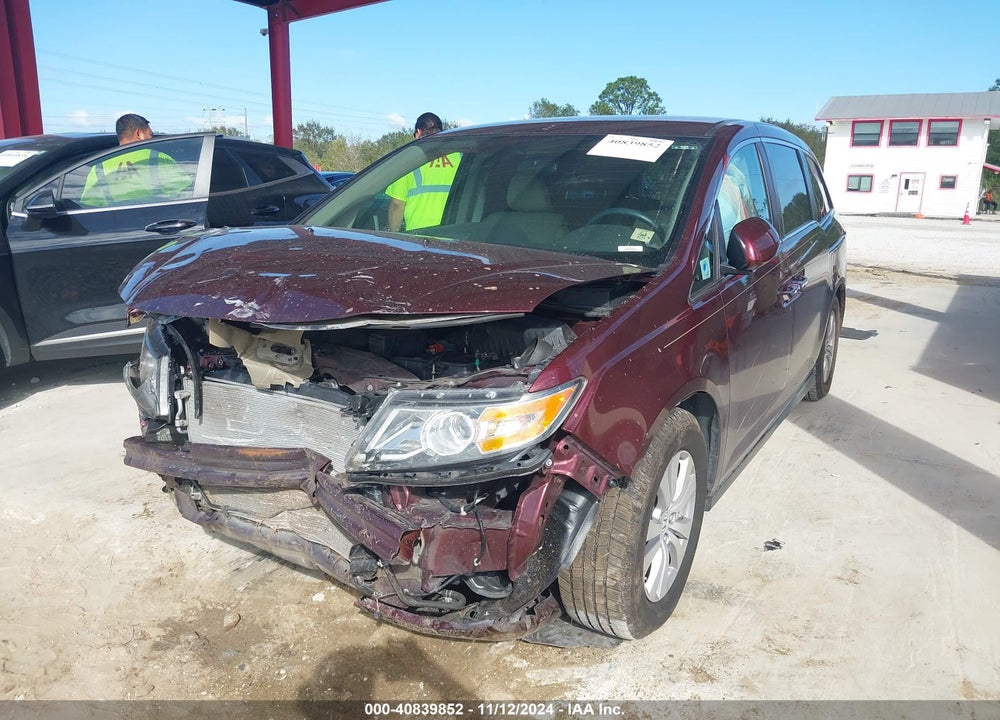 2016 HONDA ODYSSEY EX VIN: 5FNRL5H4XGB120242