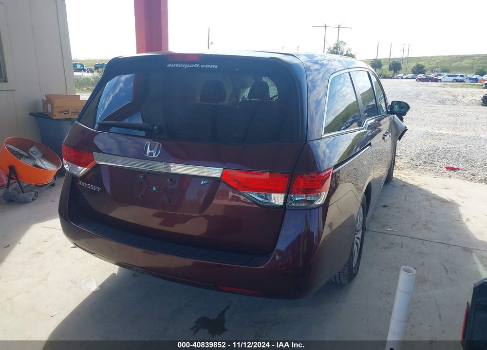 2016 HONDA ODYSSEY EX VIN: 5FNRL5H4XGB120242