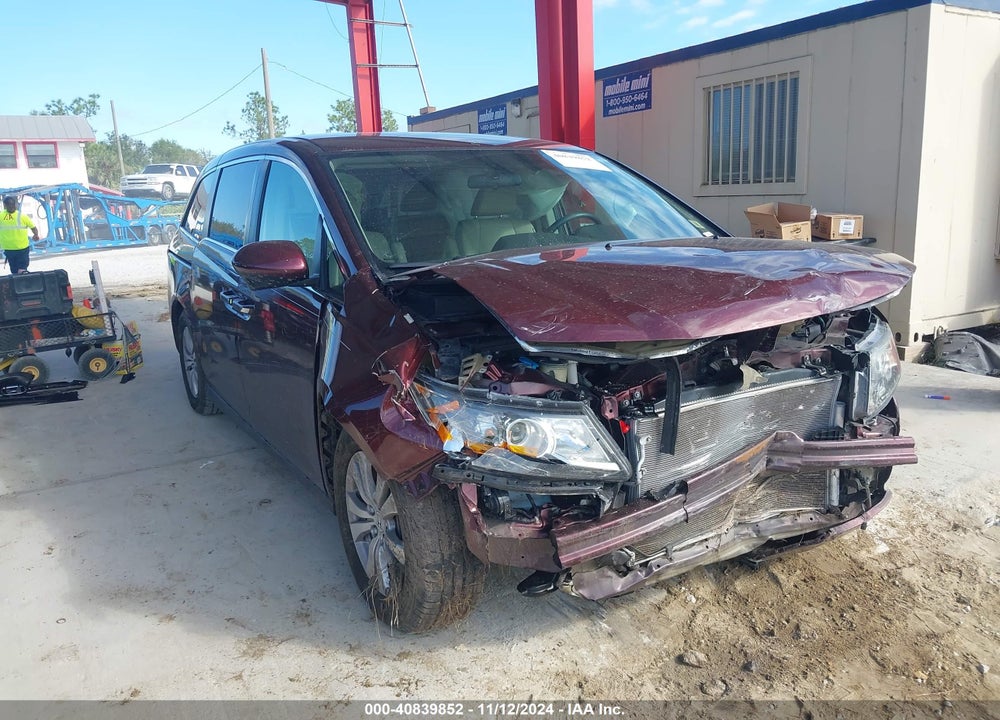 2016 HONDA ODYSSEY EX VIN: 5FNRL5H4XGB120242