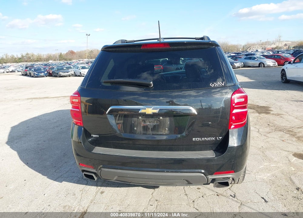 2016 CHEVROLET EQUINOX LT VIN: 2GNFLFE31G6149727