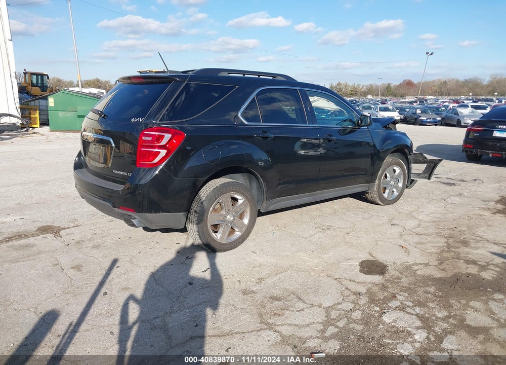 2016 CHEVROLET EQUINOX LT VIN: 2GNFLFE31G6149727