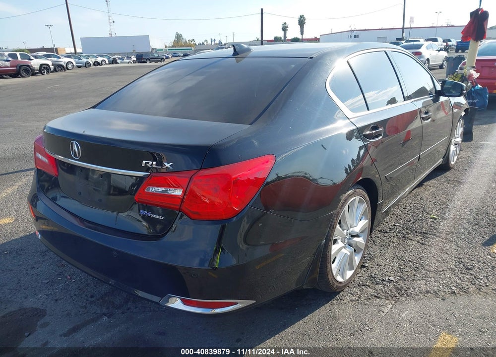 2017 ACURA RLX SPORT HYBRID BASE W/ADVANCE PACKAGE VIN: JH4KC2F96HC000174