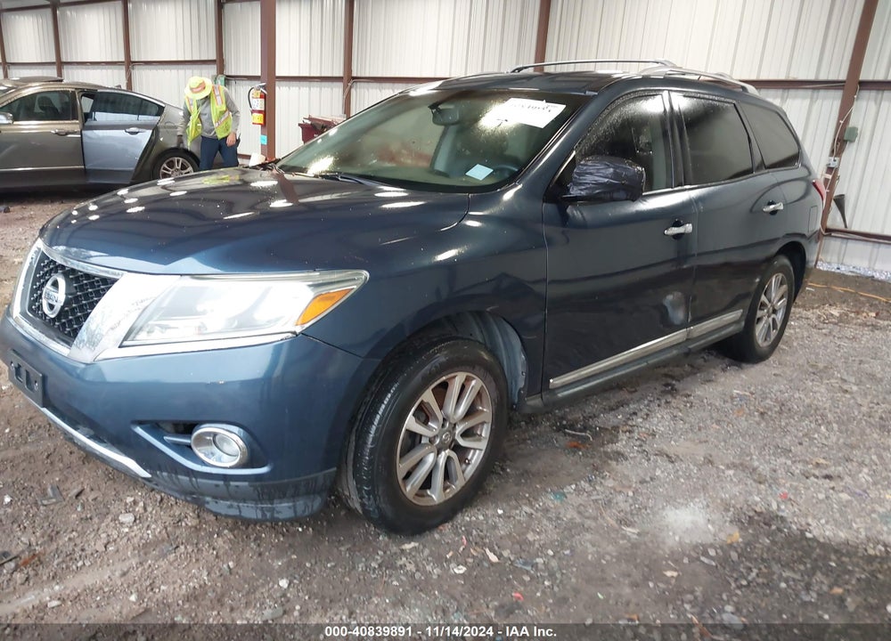 2013 NISSAN PATHFINDER SL VIN: 5N1AR2MN0DC651883