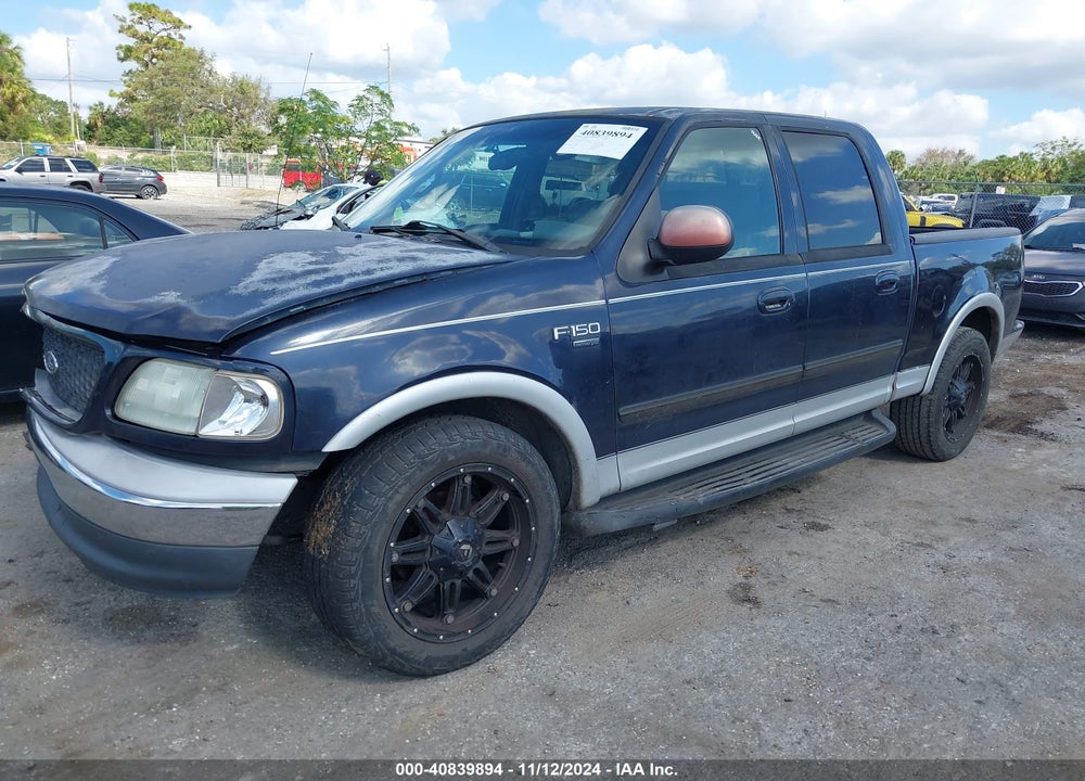 2001 FORD F-150 HARLEY-DAVIDSON EDITION/KING RANCH EDITION/LARIAT/XLT VIN: 1FTRW07L51KC43461