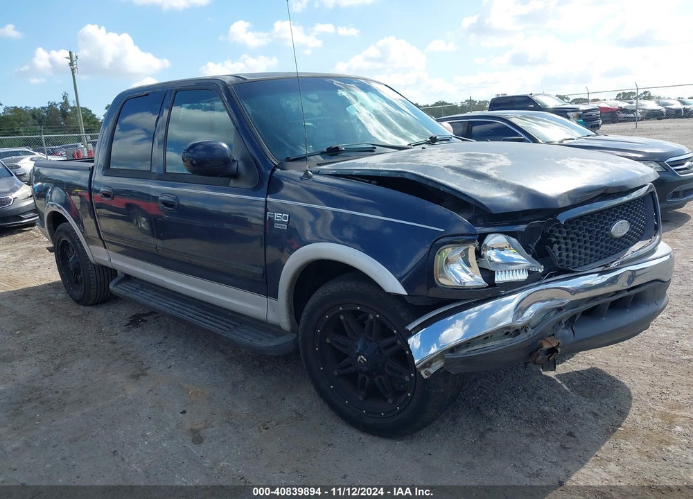 2001 FORD F-150 HARLEY-DAVIDSON EDITION/KING RANCH EDITION/LARIAT/XLT VIN: 1FTRW07L51KC43461