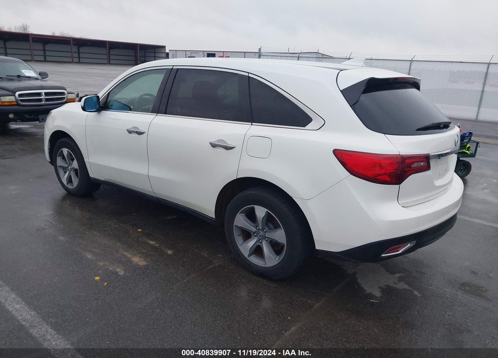 2015 ACURA MDX VIN: 5FRYD4H20FB027731