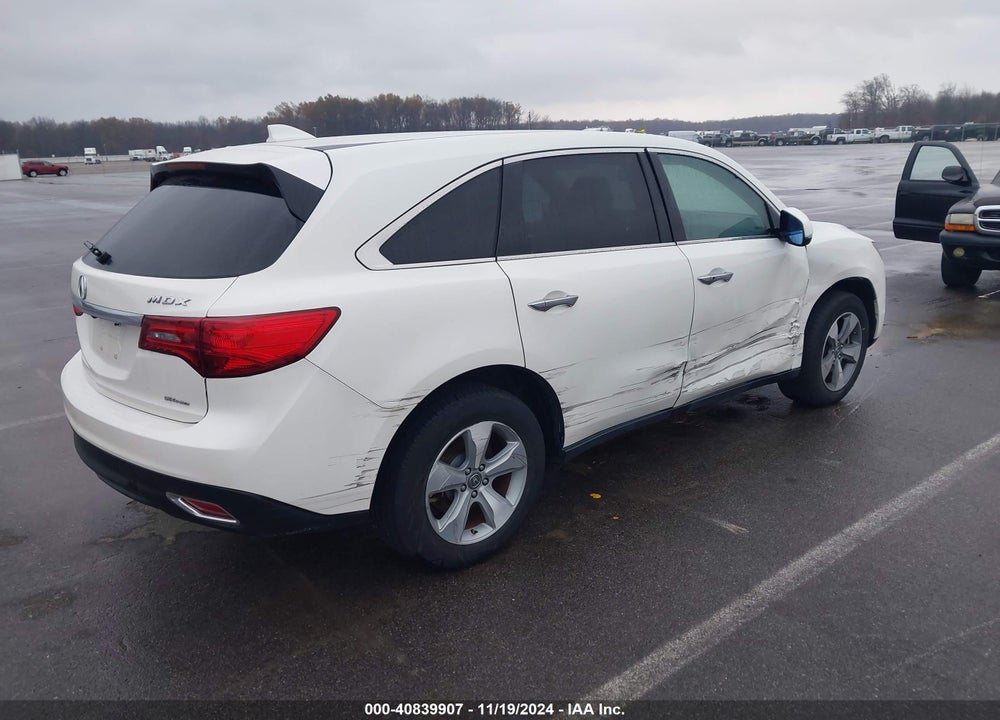 2015 ACURA MDX VIN: 5FRYD4H20FB027731