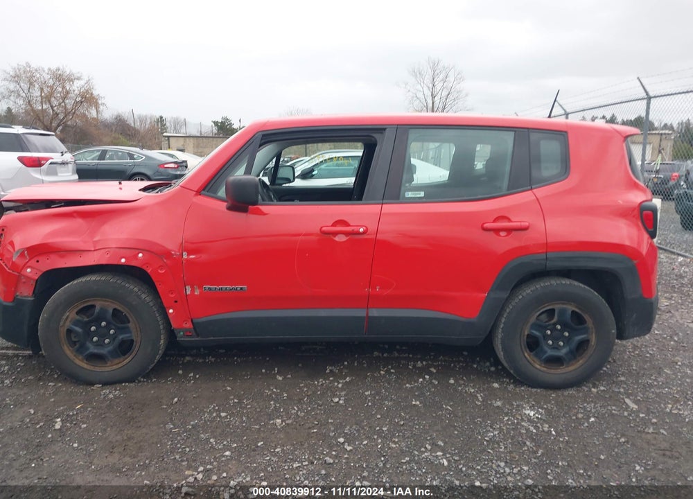 2017 JEEP RENEGADE SPORT FWD VIN: ZACCJAAB0HPF88214